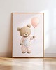 obrazy i plakaty do pokoju dziecięcego Plakat Na Ścianę Dla Dziewczynki Różowe misie nr. 9 1