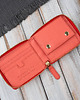 portfele damskie Portfel damski skórzany mały pomarańczowy poziomy z RFID KV-04-OR 4