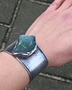 bransoletki wire wrapping Zielone wzgórze - bransoletka regulowana 1