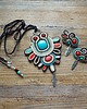 wisiory Navajo- etniczny wisior soutache 6