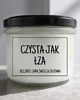 świece zapachowe Świeca sojowa CZYSTA JAK ŁZA - bezzapachowa 235 ml 3
