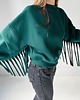 bluza bez kaptura damska Boho Things / bawełniana bluza boho z frędzlami 4