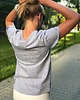 t-shirt damskie T-shirt bawełniany - SZARY MELANŻ 2