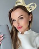 fascynatory Fascynator ELZA pastelowy ŻÓŁTY - MAŚLANY / oraz inne kolory 2