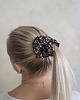 gumki do włosów Gumka jedwabna, scrunchie, wild magic garden MAXI 1