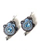 kolczyki soutache Sutaszowe kolczyki SKY 2