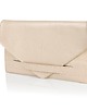 kopertówki Skórzana kopertówka beżowa Chiara G-144 1