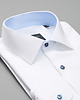 koszule męskie koszula męska bawełna dł. rękaw biały slim fit 00251 164/170 38 1