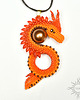wisiory Cavrenos III, wisior ze smokiem, beading 1
