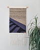 Ozdoby na ścianę Ręcznie tkany kilim  - wełniana makatka - SCHODY 3