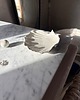 pojemniki na biżuterię Handmade Muszelka na Biżuterię Palo Santo Ceramiczna Biała Muszla 2
