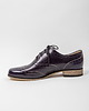 półbuty damskie Skórzane półbuty jazzówki Zapato model 246 granatowy retro 3