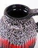 wazony Wazon ceramiczny Fat Lava, niemiecki design, lata 60, produkcja: West Germany 4