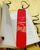 zakładki do książek Zakładka do książki z napisem Kocham Cię kaligrafowana na złoto 2