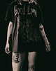 t-shirt damskie T-shirt z nadrukiem "Monday" (oversize) 1