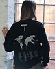bluza bez kaptura damska Zaznacz odwiedzone państwa - czarna bluza dla podróżnika bez kaptura 6
