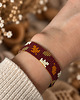 bransoletki - inne Bransoletka AUTUMN LEAVES - boho - koraliki Miyuki 1