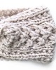 opaski do włosów Opaska wełniana handmade natura ecru styl wiktoriański 1