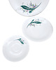 filiżanki Porcelanowy zestaw śniadaniowy Wawel, Polska lata 80.- set of 4 2