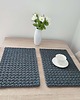 podkładki do kuchni Podkładka szydełkowa prostokątna ze sznurka 30cmx50cm 2