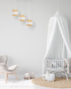 lampy wiszące 3-punktowa lampa wisząca nad stół w stylu boho BORNEO BOHO 5