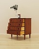 komody Komoda tekowa, duński design, lata 70, produkcja: Dania 1