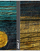 obrazy OBRAZ NA PŁÓTNIE - 120x80cm - ABSTRAKCJA HORYZONT 3