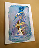 obrazy Lilka 89 - akwarela 16x24 cm unikat 2
