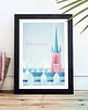 plakaty Sztokholm - vintage plakat 50x70 cm 3