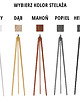 lampy podłogowe Ozdobna lampa stojąca do czytania w salonie MIAMI  GOLD 2