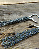 kolczyki wire wrapping łańcuszkowe  - kolczyki  1
