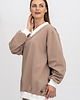 bluza bez kaptura damska Bluza ,,COMFORT" capucino 2