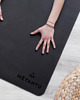 akcesoria do jogi Mata do jogi antypoślizgowa Simple Black kauczuk naturalny 1