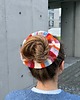 gumki do włosów Multicolour knitted scrunchie 1