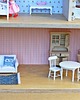 klocki i zabawki drewniane Domek drewn. dla lalek z ceramiczną łazienką 7