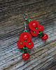 kolczyki soutache Pomidorowe love - letnie kolczyki soutache 5
