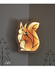lampy do pokoju dziecka Lampka nocna Unky - Wiewiórka pastelowa mini 1