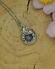 wisiory Mały wisiorek niebieski labradoryt wire wrapping 2