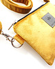 saszetka nerka Mini nerka saszetka na telefon Żółta 2