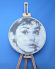 obrazy Audrey Hepburn  - Fotorealistyczny  unikalny Obraz z Nici String Art 60cm 3