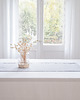 obrusy i serwetki Lniany Bieżnik Heavy Linen LIGHT GRAY 2