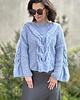 swetry damskie  Sweter Ann niebieski 4