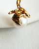 złote naszyjniki Naszyjnik  ze smokiem  i perłą, złoty smok  na wakacje 5