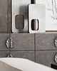 meble - gałki Uchwyt meblowy MONSTERA SILVER 1
