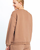 bluza bez kaptura damska Bluza Dresowa Czułość Beż 2