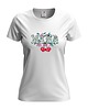 t-shirt damskie MAMA WIŚNIA koszulka z nadrukiem 6
