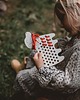 gry edukacyjne dla dzieci Pies Henio- drewniana przeplatanka Montessori 4