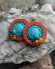 kolczyki soutache Idzie jesień 3