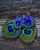 kolczyki soutache Peacock Eye-kolczyki soutache 3