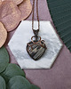 wisiory Miedziany wisiorek wire wrapping z jaspisem #412 1